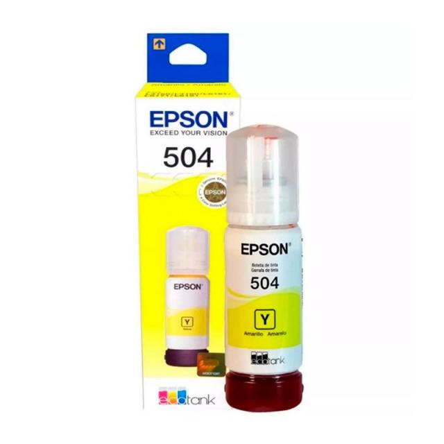 Botella de Tinta Amarilla Epson T524