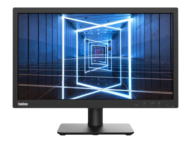 Monitor LED Lenovo ThinkVision E20-30 de 20" (19.5" visible) - Resolución 1600 x 900 @ 60 Hz - TN - Brillo 250 cd/m² - Contraste 1000:1 - Tiempo de respuesta 2 ms - HDMI, VGA - Color negro azabache.