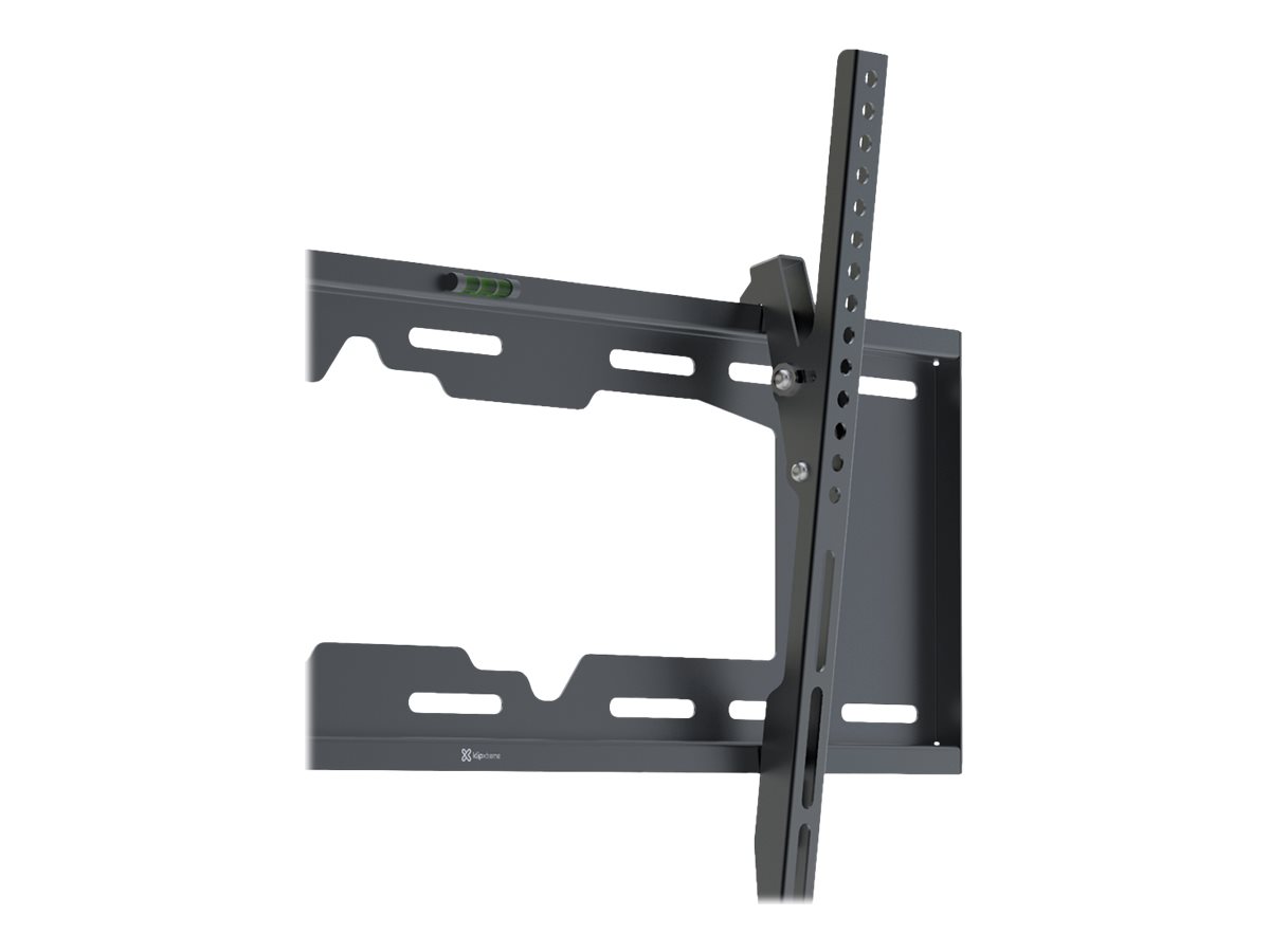 Abrazadera para Pantalla Plana Curva Klip Xtreme KTM-352 - Perfil Bajo - Bloqueable - Acero Negro - 37"-80"