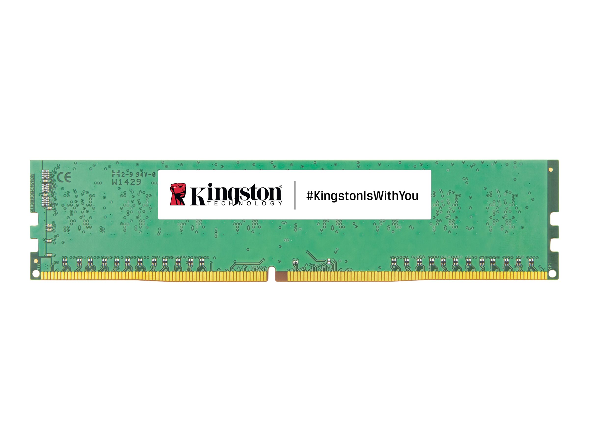 Kingston ValueRAM DDR4 8GB DIMM de 288 contactos 3200 MHz PC4-25600 CL22 1.2V Sin búfer No ECC
