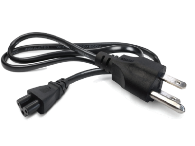 Cable de Alimentación para Laptop NEMA de 3 Clavijas a Conector Hembra de 3 Ranuras
