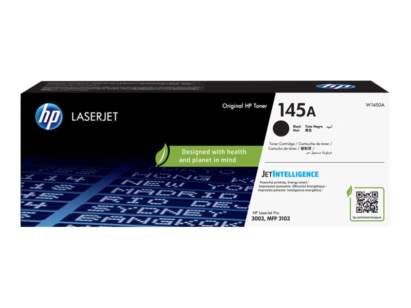 Cartucho de tóner HP LaserJet 145A negro