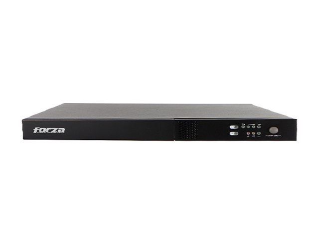 Forza 1000 VA UPS en línea 800 vatios AC 110/120 V 1U Rack 3 Salidas