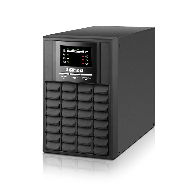 UPS Forza 1000VA/700W en Línea, 3 Salidas, Onda Sinusoidal Pura