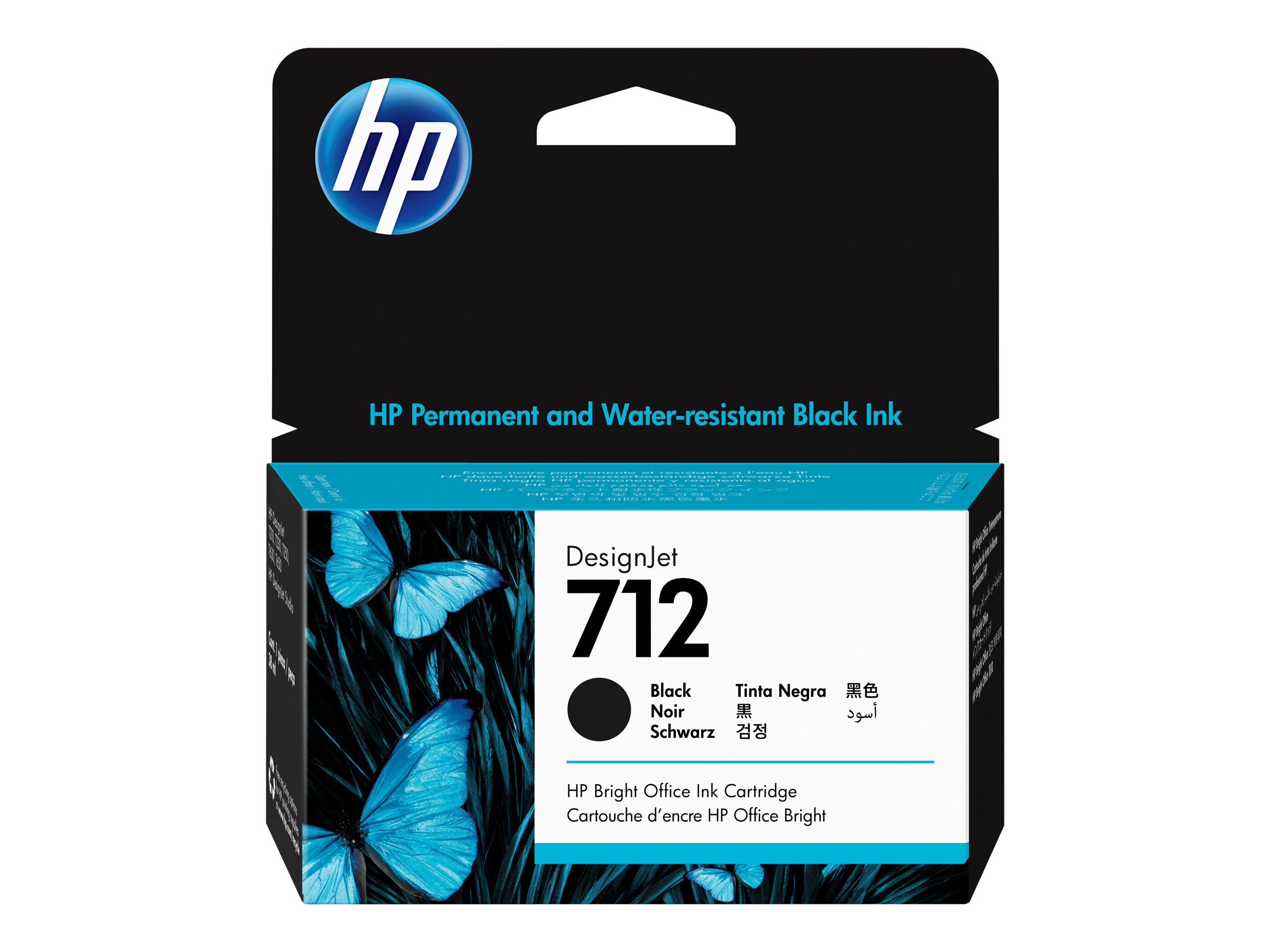 Cartucho de Tinta Original HP 712 Negro DesignJet