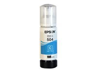 Botella de Tinta Cian Epson T504
