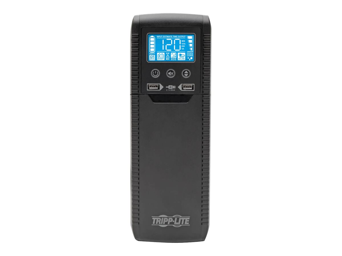 Tripp Lite 1000VA UPS Eco Green Battery Back Up AVR 120V USB Line Interactive