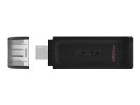 Kingston DataTraveler 70 - Unidad flash USB - 128 GB - USB-C 3.2 Gen 1